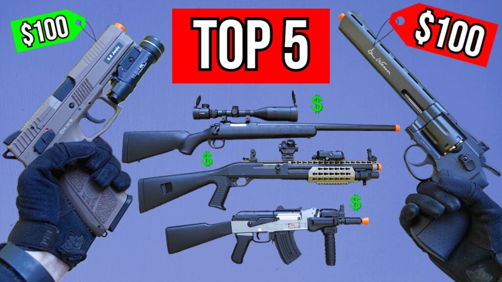 TOP 5 BEST Airsoft Guns Under $100