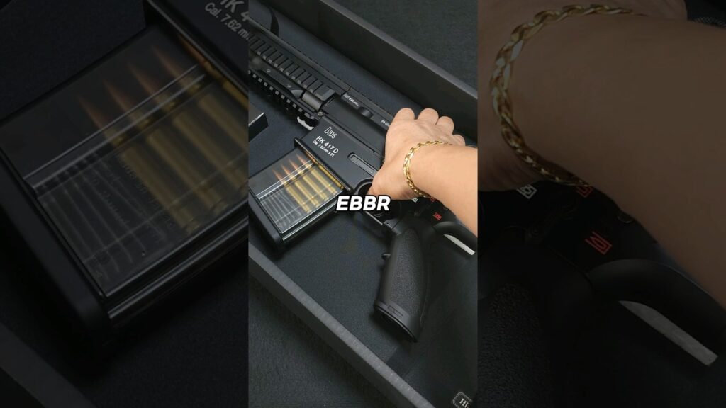 What about this? MARUI HK417 EBBR # Toys # Airsoft # 건스토리 #Shorts
