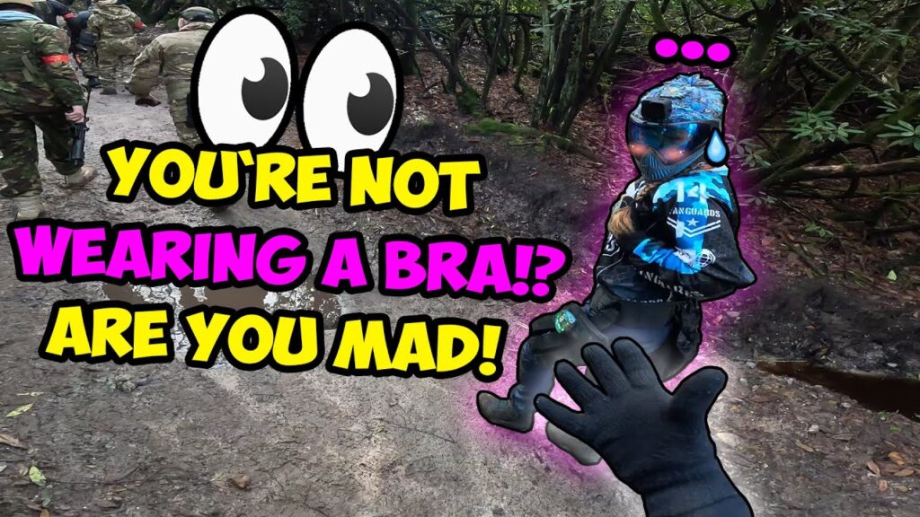 She's Playing All NATURAL? 😳👀 Airsoft Funny Moments & Fails