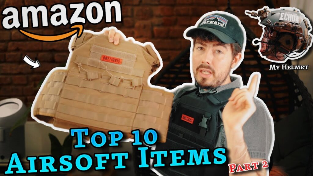 Top 10 BEST Airsoft Items from Amazon (Part 2)