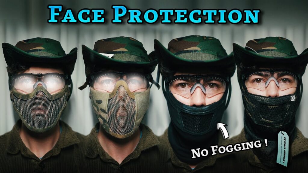 What FACE PROTECTION (Airsoft) should I use ? Stop Fogging !