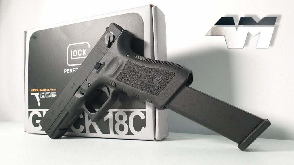 UMAREX GLOCK 18C / ELITE FORCE GLOCK 18C / Full Auto Glock / Airsoft Unboxing Review