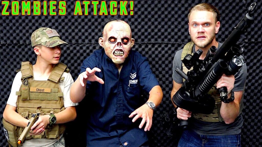 Airsoft War: Zombies Attack The Evike Superstore!