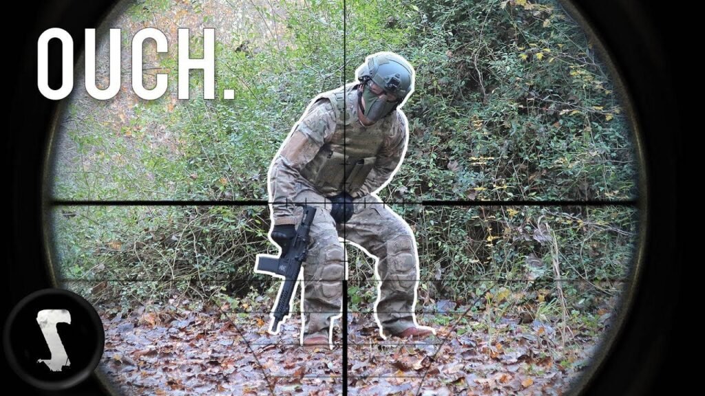 Airsoft CHEATERS Get Instant Karma (Shot in the B*LLS & Full-Auto Minigun)