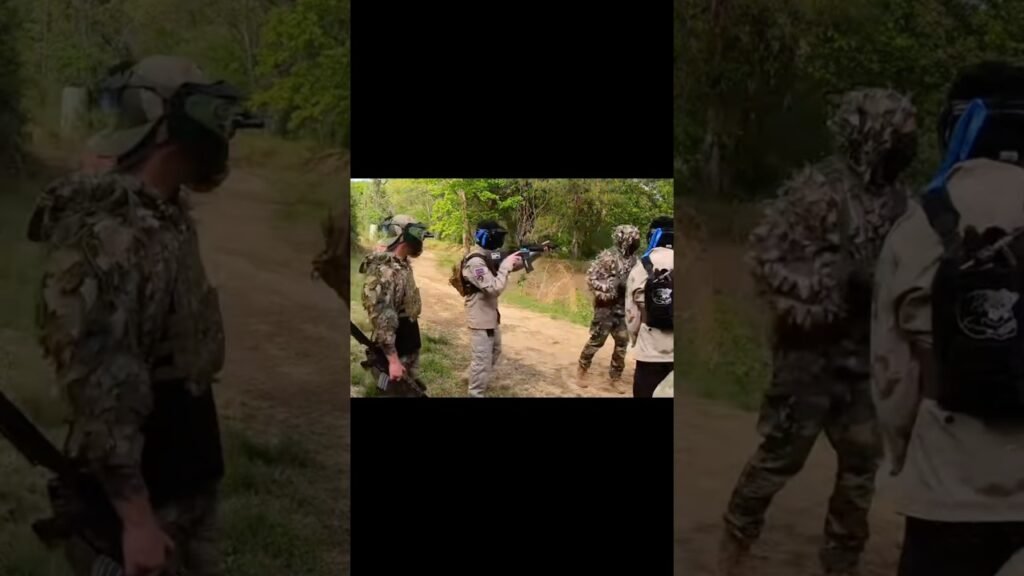 When Airsofters Mess With The Military! #airsoft #fight #fail #shorts #fyp #trending #military