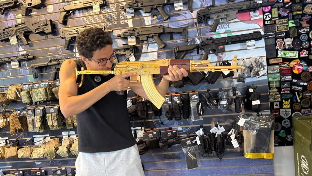 Une incroyable boutique d’airsoft