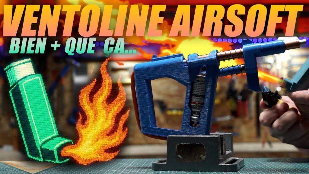 FABRIQUER une réplique d'AIRSOFT avec une VENTOLINE