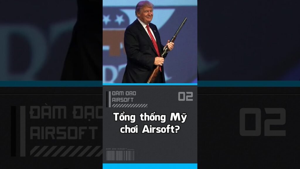 Tổng thống mỹ chơi Airsoft?
