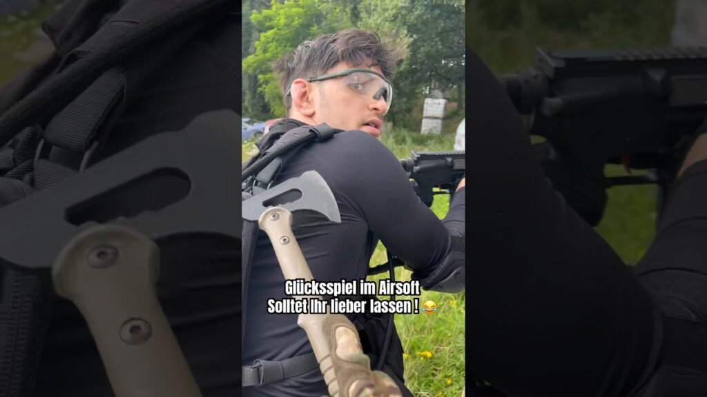 Stein Schere Papier im Airsoft ? 😳😂 #airsoft #airsoftvideo #airsoftshorts #airsoftgermany