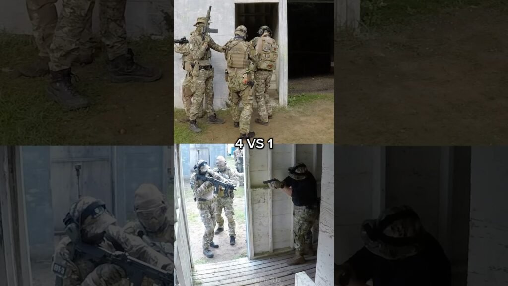 CQB Is Brutal #airsoft #military #shorts
