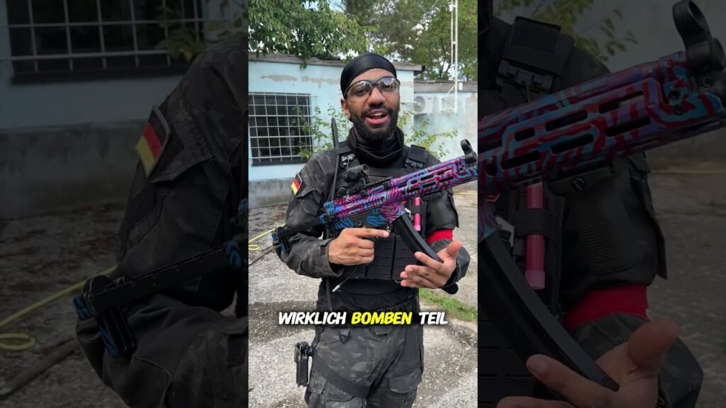 airsoft MP5 PAINTED und ihr bekommt was GESCHENKT!