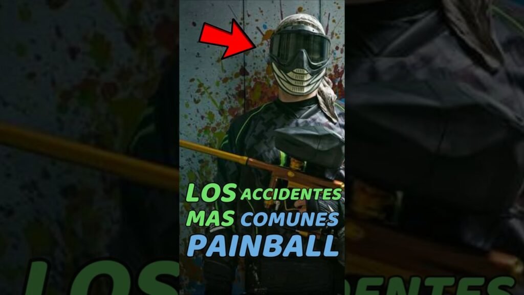 ☠️LOS 4 ACCIDENTES más Comunes En PAINBALL..🔴🔴#curiosidades