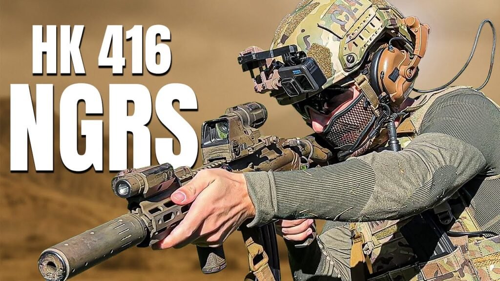 Une réplique d'Airsoft sous STEROIDES.