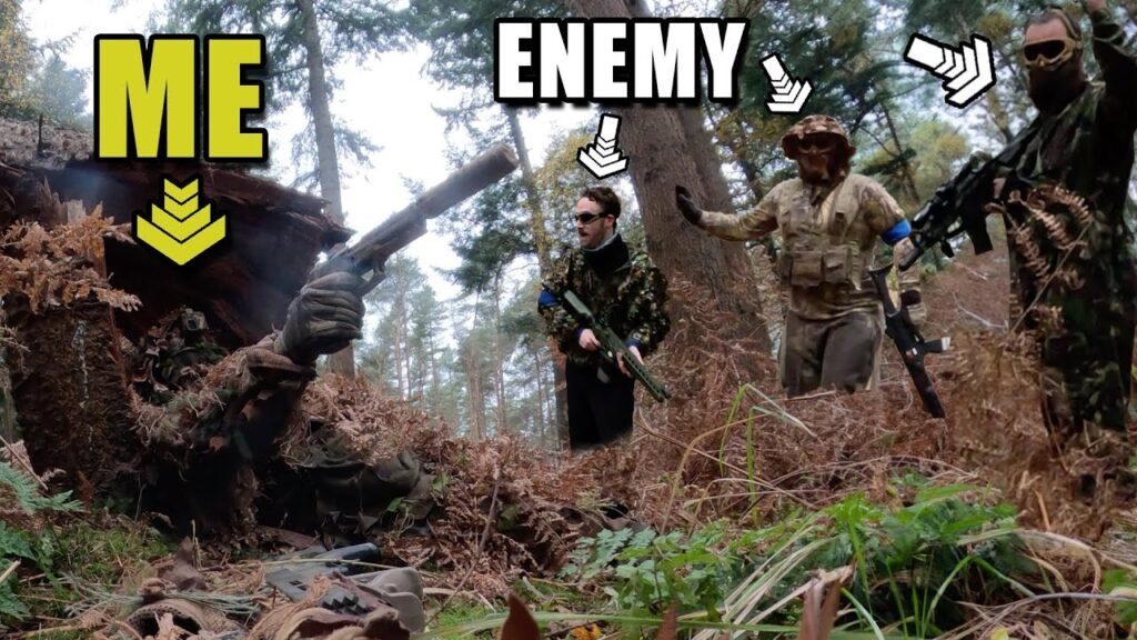 “HOLY 💩 THATS GOOD CAMO!” - Invisible Airsoft Ghillie Sniper