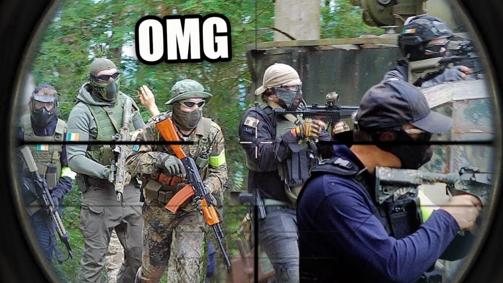 This is why airsoft players HATE invisible ghillie snipers.. 👻 😤
