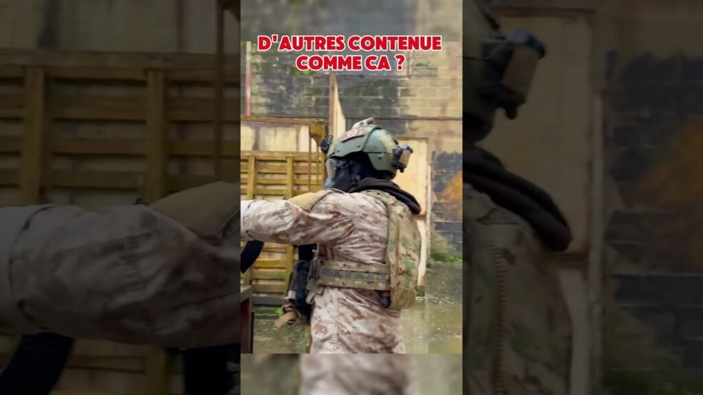 En immersion #war #airsoft #airsoftcqb #warzone #paintball #fakegun #airsoftfrance #milsim #army