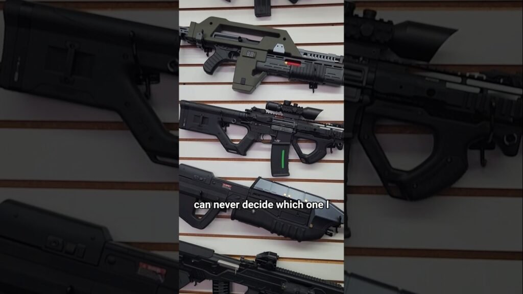 What's Your Favorite Airsoft Gun? #airsoft #shorts