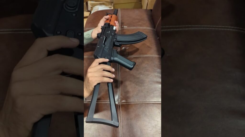 Big Bang Ak74U Kirankov BB USA BB #airsoft #airgun #shortvideo #ak47gun #shotsfeed #viralshorts #