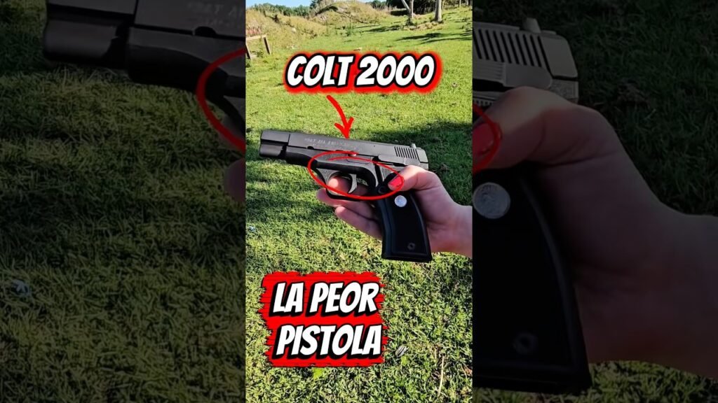 LA PEOR PISTOLA DE COLT! 🤢🤮 #armasmys  #airsoft   #curiosidades #colt #shorts