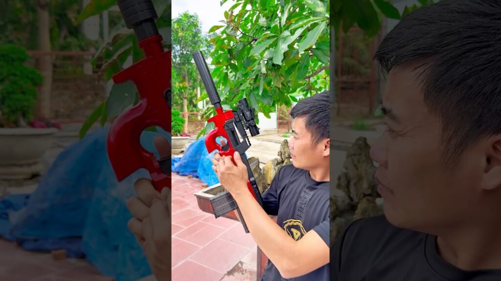 test p90 vip full version,do you like?#gelblaster #airsoft #toysgun #toys
