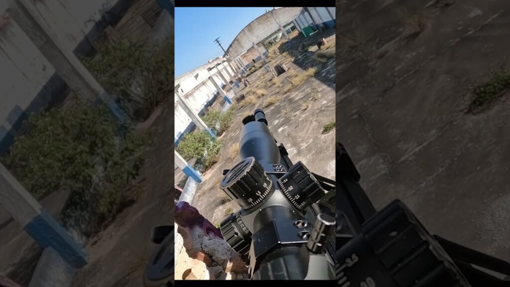 Ainda bem que ele era vesgo! #airsoftsc #airsoftbr #airsoft #sniper #atiradores