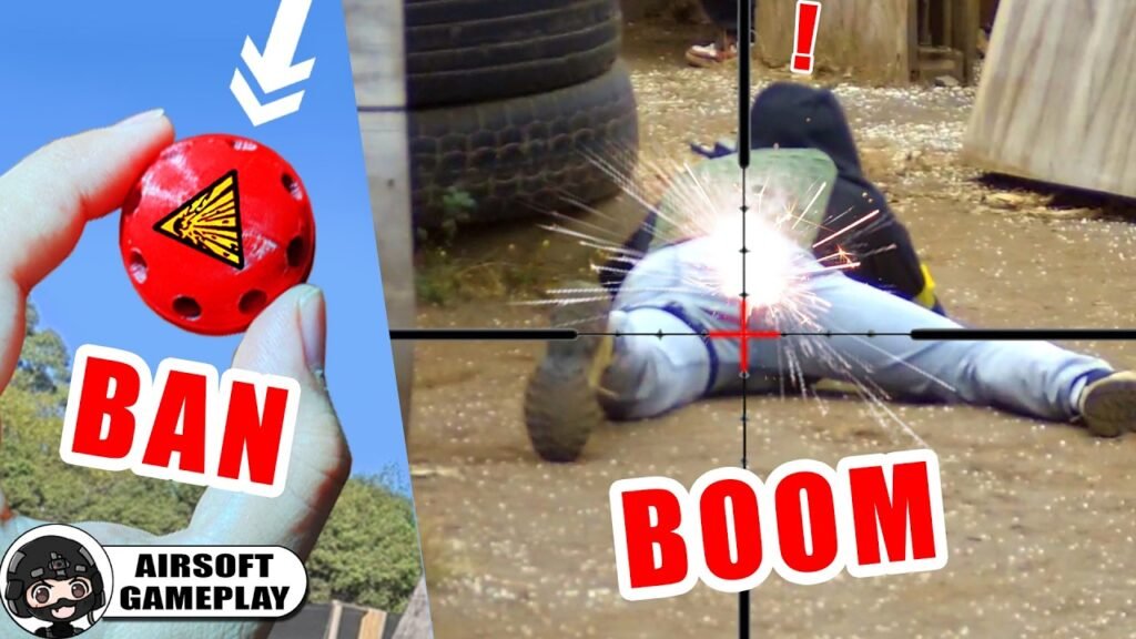uso MUNICIÓN EXPLOSIVA en AIRSOFT 😱 ▬ TOP REPLICAS + BANEADAS 🚫 ▬ Yio Airsoft Gameplay