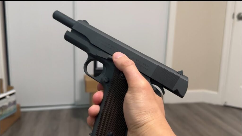 The one with the strongest recoil among all my airsoft guns