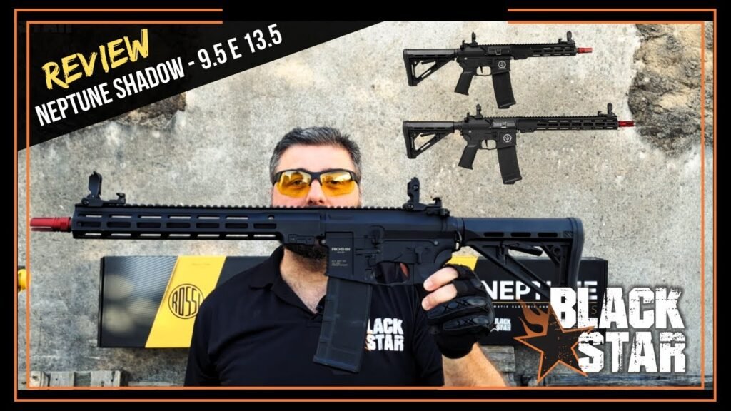 REVIEW DUPLO DE LANÇAMENTO - AIRSOFT NEPTUNE MK 16 SHADOW 
