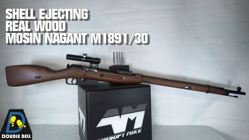 Double Bell Mosin Nagant M1891/30 Shell Ejection Real Wood / Airsoft Unboxing