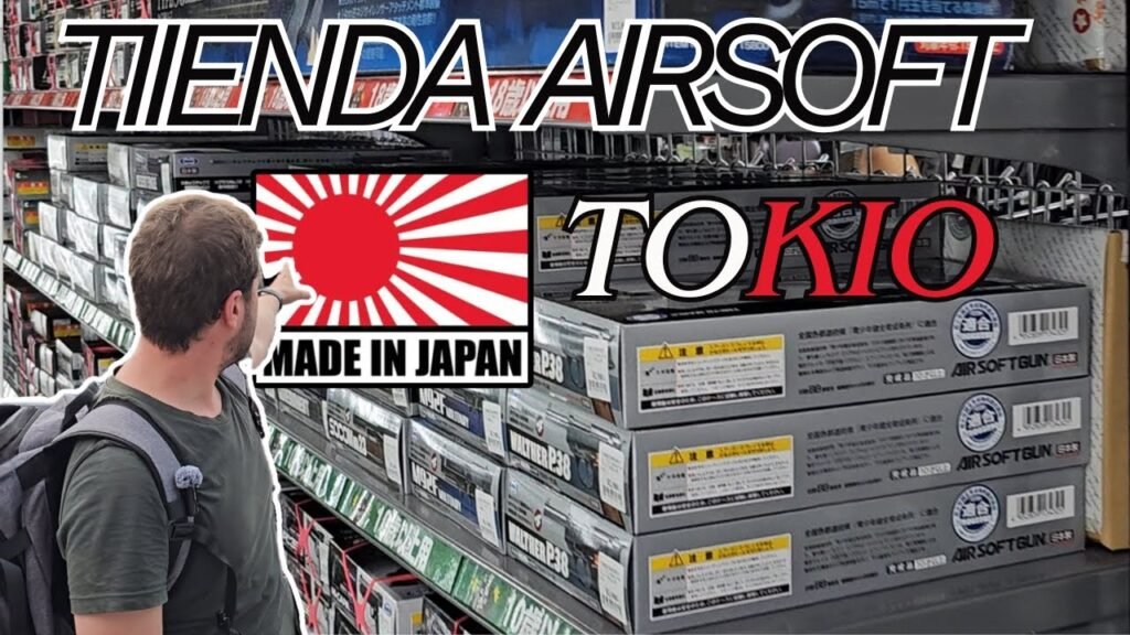 👉🎌  Así es una Tienda de AIRSOFT en JAPÓN 🎌 | Tour tienda en TOKIO 🔫✨🎌 |