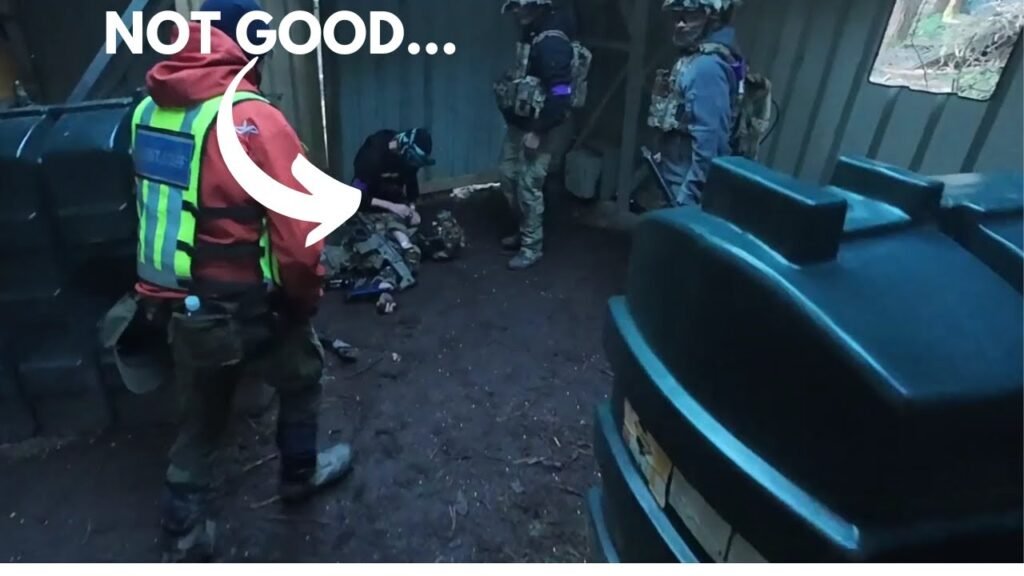 PASSING OUT IN AIRSOFT (NOT GOOD)