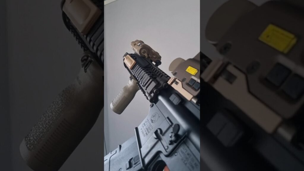 Shell Ejecting AIRSOFT RIFLE - Rare arms AR15 GBBER #airsoft 레어암즈