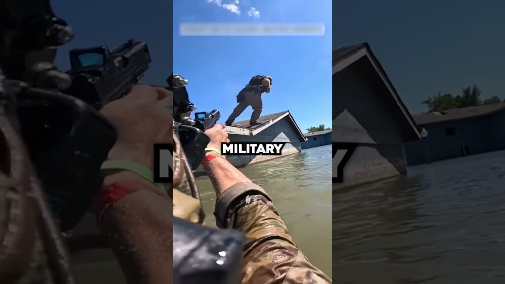 Marine VS. Airsoft Players