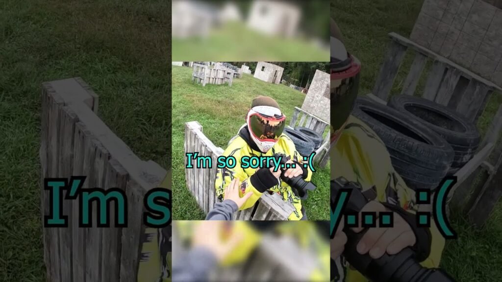 When the intrusive thoughts win... #paintball #airsoft