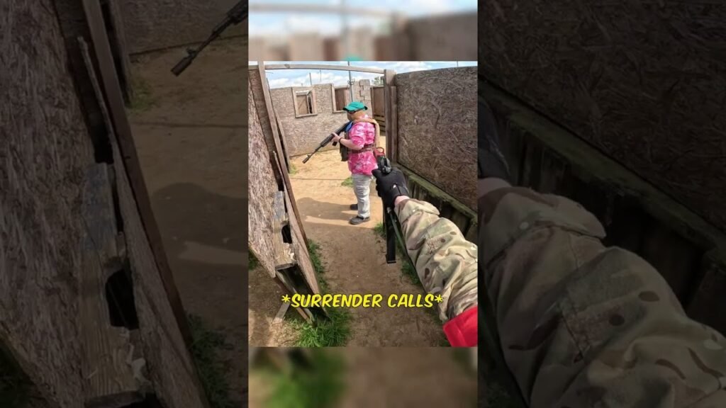 Bad Sportsmanship or Smart Play? #airsoft #shorts #NovritschSSP5