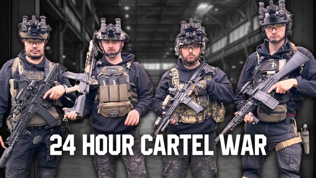 Ex British Soldiers VS 24 Hour Airsoft Cartel Mission!