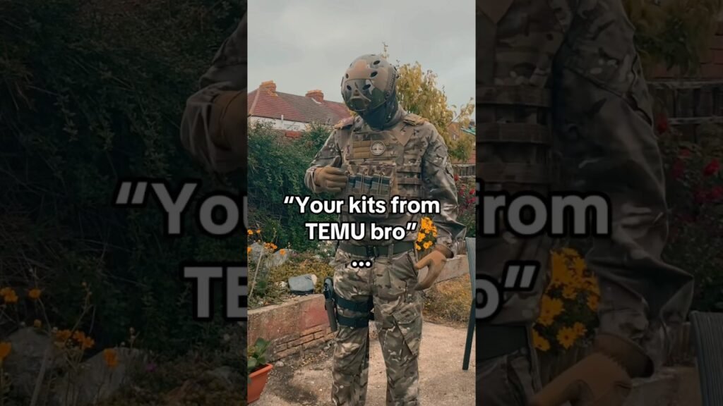 TEMU warriors stay winning! 😂 #airsoft #temuhaul #loadout #fpvdrone #tacticalgear