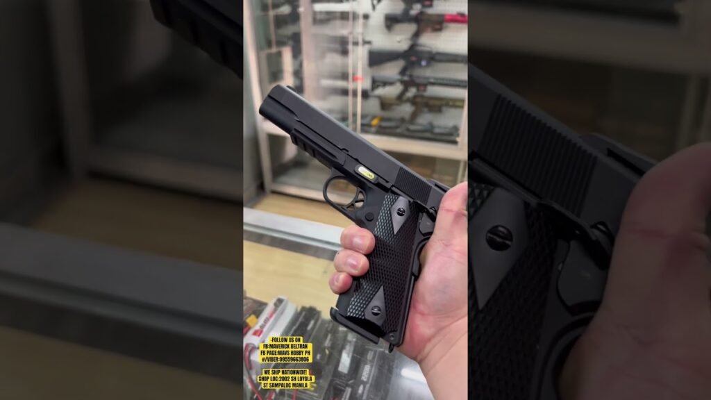 WE 1911B (2MAGS) #mavsairsoft #airsoftcqb #mavshobbyph #airsoft #airsoftgun