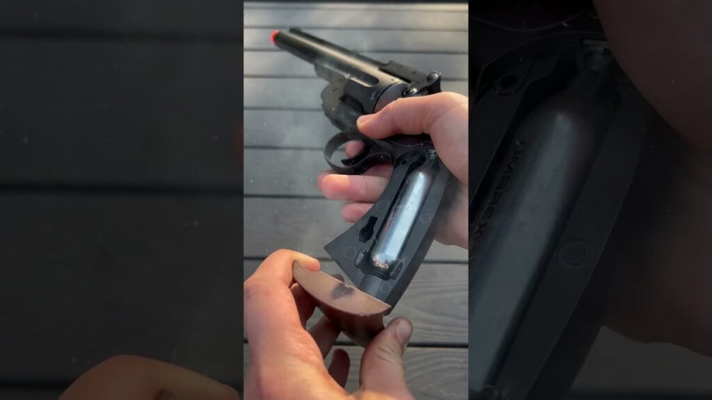 Super cool Airsoft revolver #shorts #airsoft