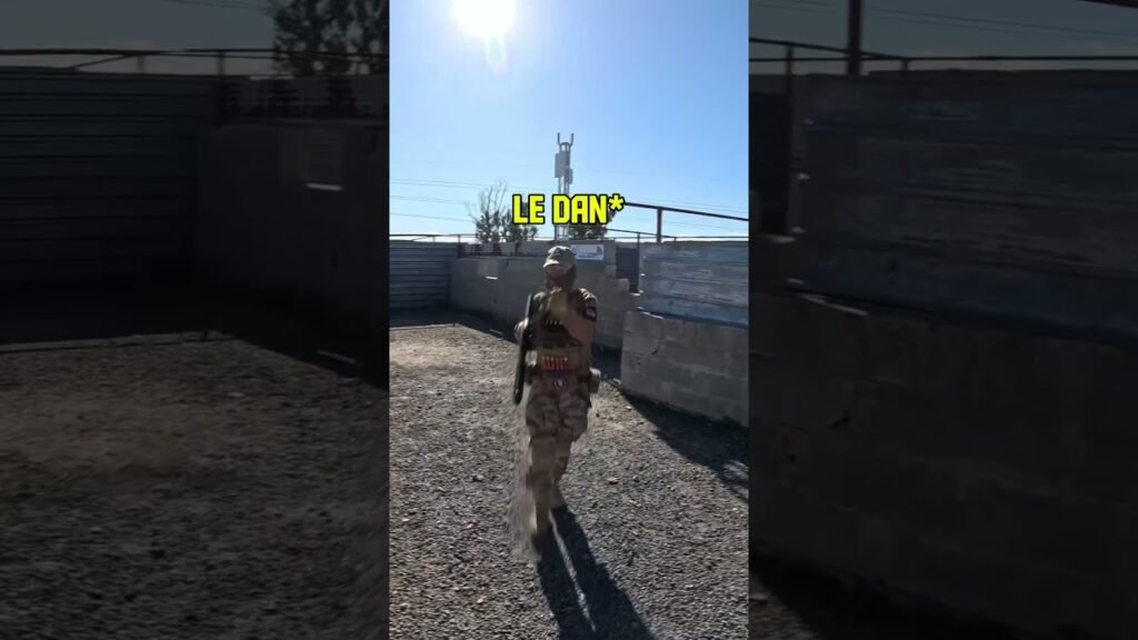 No lo intenten en cada, es mi colega!😂 #airsoft #airsoftcqb #milsim #gbb #militar #warzone