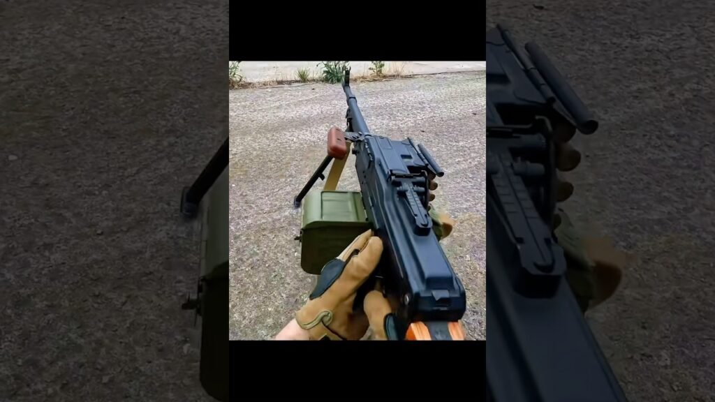 PKM airsoft machine gun #airsoft #airsoftguns
