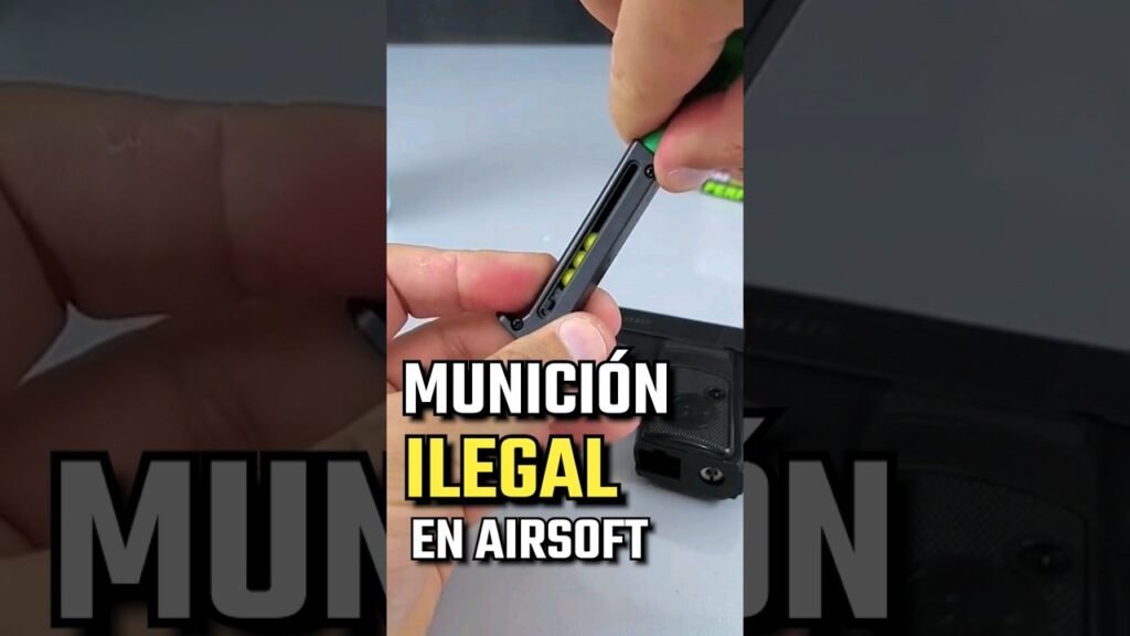 Esta MUNICIÓN esta PROHIBIDA  en AIRSOFT 🚫