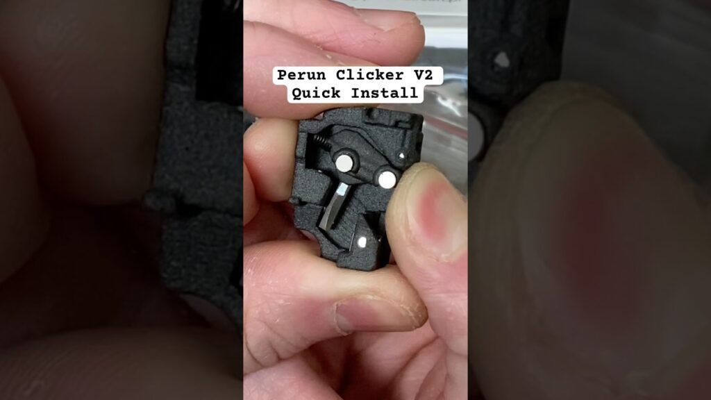 PERUN ClickerV2 quick install #airsoft #airsoftcqb #airsoftgun #reload #airsoftnation #airsoftvideos