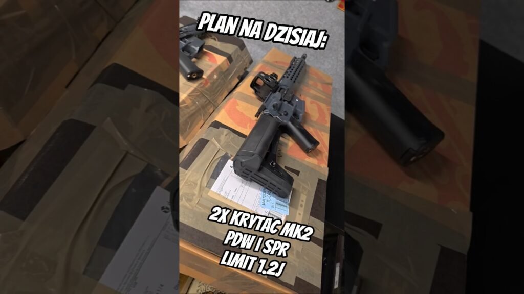 Dzisiaj na streamie z serwisu: 2x Krytac na limit 1.2j #airsoft #ulatindustries
