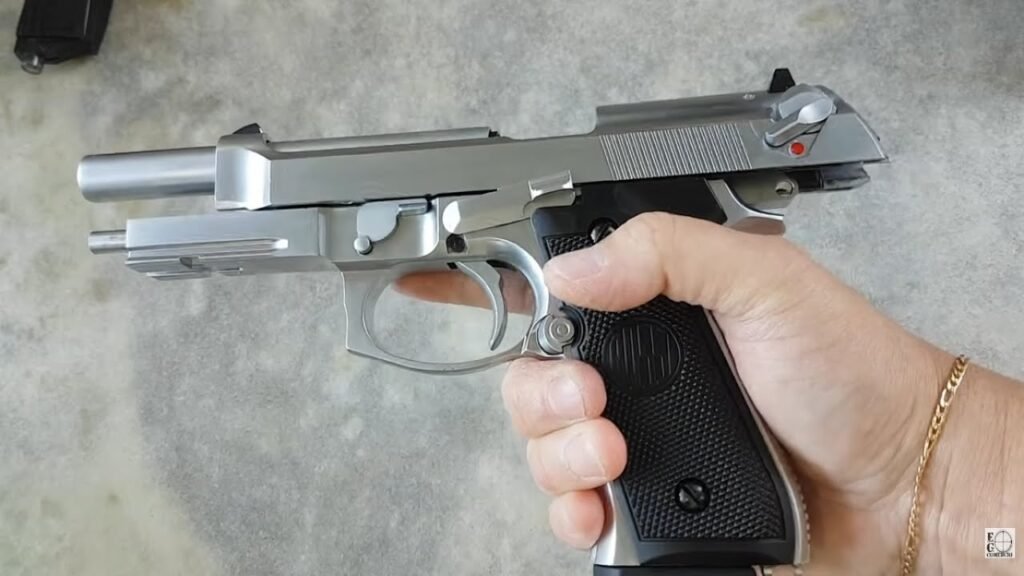 Airsoft - Beretta M92 Silver Rossi GBB 6mm