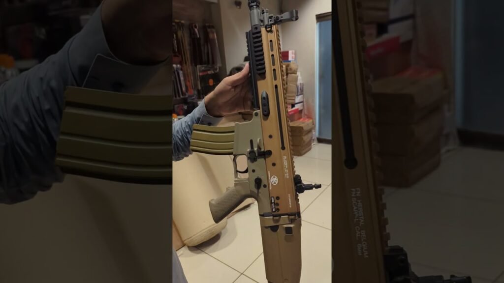 FN Herstal Scar L Desert Call 6mm Airsoft #airsoft #shortsfeed #trending #bbgun #trendingshorts
