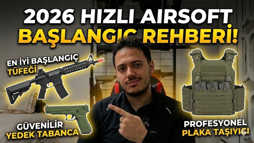 2026 DA SIFIR AIRSOFT EKİPMAN TOPLAMA  KAÇ PARA? W/ ⁨@Poligun⁩  AIRSOFT BAŞLANGIÇ REHBERİ !
