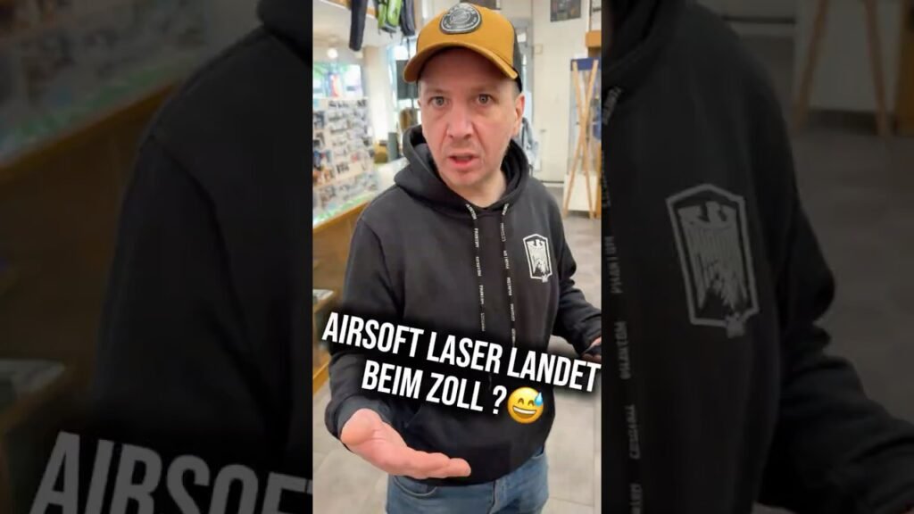 Airsoft Laser Modul landet beim Zoll ?😅 #airsoft #airsoftshorts #shorts